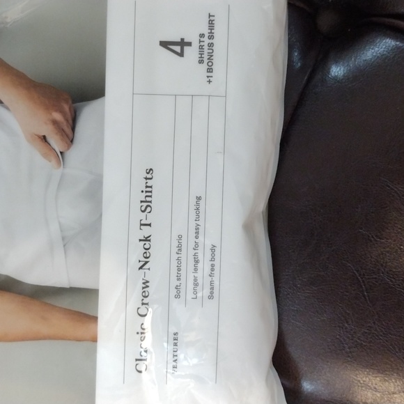 NWT Goodfellow & Co Men's White T-Shirts - Picture 3 of 11